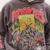 Kapital Swt Knit Hoodie, Buster Peckish Rainbowy, I-B