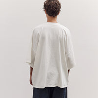 Jersey Huge-T (Denim Repair), White