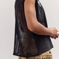 Jersey Katabira Non-Sleeve Big-T (Farmy), Black