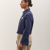 Kapital Water-Repellent Canvas CUT-OUT BATEAU Blouson, Navy