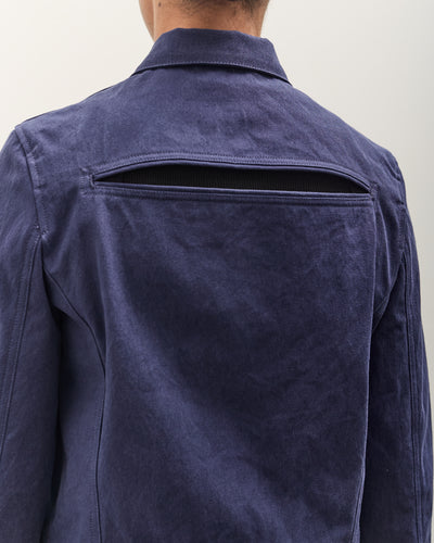 Kapital Water-Repellent Canvas CUT-OUT BATEAU Blouson, Navy