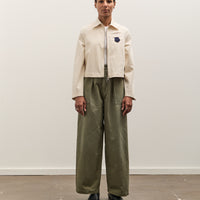 Kapital Water-Repellent Canvas CUT-OUT BATEAU Blouson, Ecru