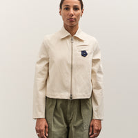 Kapital Water-Repellent Canvas CUT-OUT BATEAU Blouson, Ecru