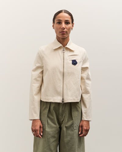 Kapital Water-Repellent Canvas CUT-OUT BATEAU Blouson, Ecru