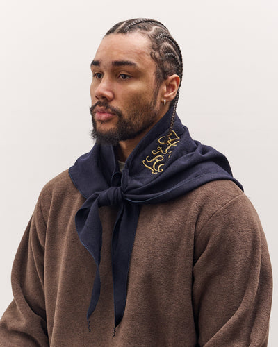 Kapital Wool Royal Babushka, Kountry Embroidery, Navy