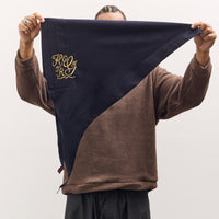 Kapital Wool Royal Babushka, Kountry Embroidery, Navy