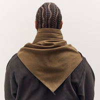 Kapital Wool Royal Babushka, Kountry Embroidery, Khaki