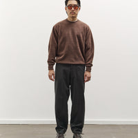 Kaptain Sunshine Cotton Drill Wide Military Khakis, Black