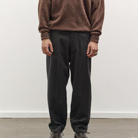 Kaptain Sunshine Cotton Drill Wide Military Khakis, Black