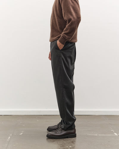 Kaptain Sunshine Cotton Drill Wide Military Khakis, Black