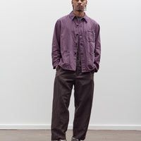 Kaptain Sunshine Gaba Work Shirt Jacket, Violet