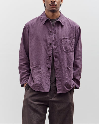 Kaptain Sunshine Gaba Work Shirt Jacket, Violet