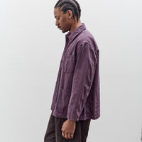 Kaptain Sunshine Gaba Work Shirt Jacket, Violet