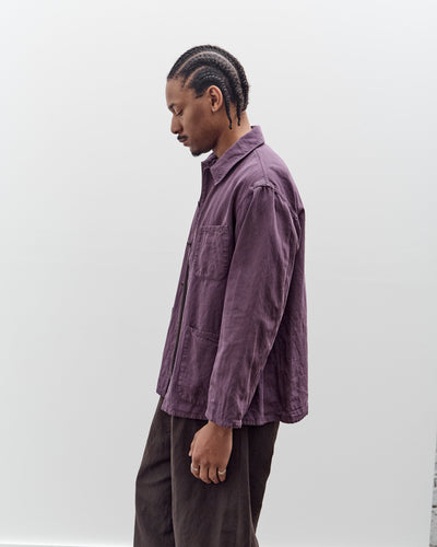 Kaptain Sunshine Gaba Work Shirt Jacket, Violet