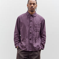 Kaptain Sunshine Gaba Work Shirt Jacket, Violet