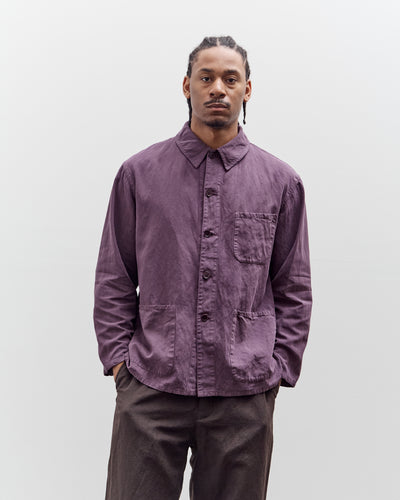 Kaptain Sunshine Gaba Work Shirt Jacket, Violet