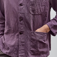 Kaptain Sunshine Gaba Work Shirt Jacket, Violet