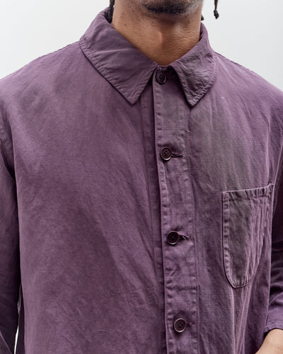 Kaptain Sunshine Gaba Work Shirt Jacket, Violet
