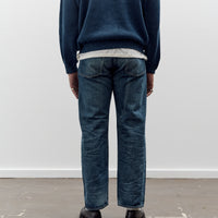 Kaptain Sunshine 1930 Straight Denim Pants, Indigo Vintage Wash