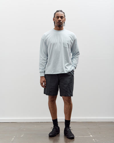 Lady White x Kaptain Sunshine Cotton Linen Short, Charcoal
