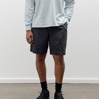 Lady White x Kaptain Sunshine Cotton Linen Short, Charcoal