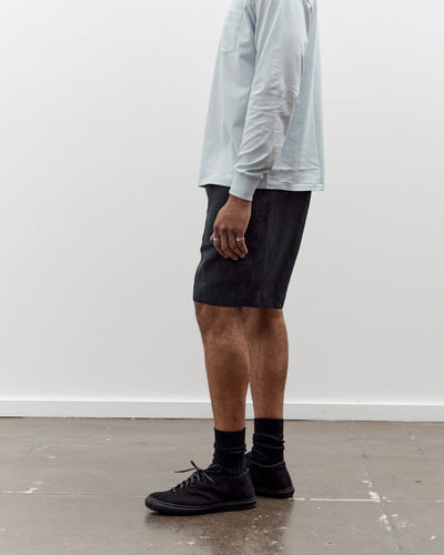 Lady White x Kaptain Sunshine Cotton Linen Short, Charcoal