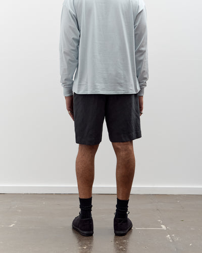Lady White x Kaptain Sunshine Cotton Linen Short, Charcoal
