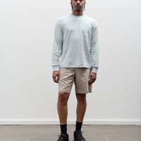 Lady White x Kaptain Sunshine Cotton Linen Short, Taupe
