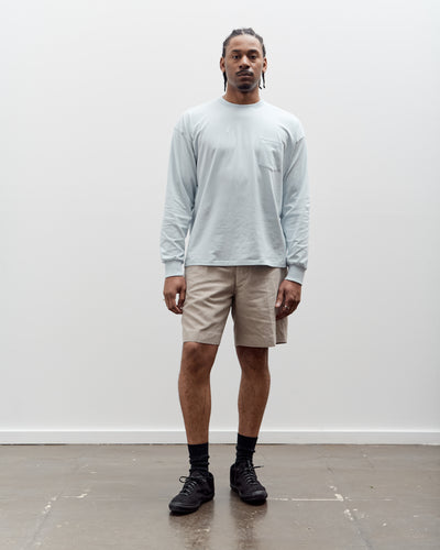 Lady White x Kaptain Sunshine Cotton Linen Short, Taupe