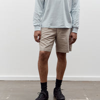 Lady White x Kaptain Sunshine Cotton Linen Short, Taupe