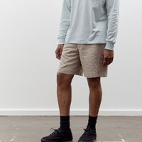 Lady White x Kaptain Sunshine Cotton Linen Short, Taupe