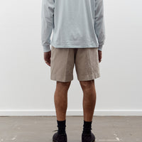 Lady White x Kaptain Sunshine Cotton Linen Short, Taupe