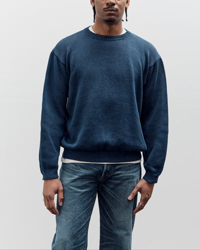 Kaptain Sunshine Hand Frame Pullover, Indigo Blue