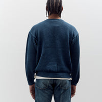 Kaptain Sunshine Hand Frame Pullover, Indigo Blue