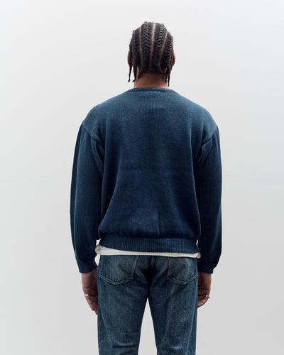 Kaptain Sunshine Hand Frame Pullover, Indigo Blue