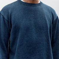 Kaptain Sunshine Hand Frame Pullover, Indigo Blue