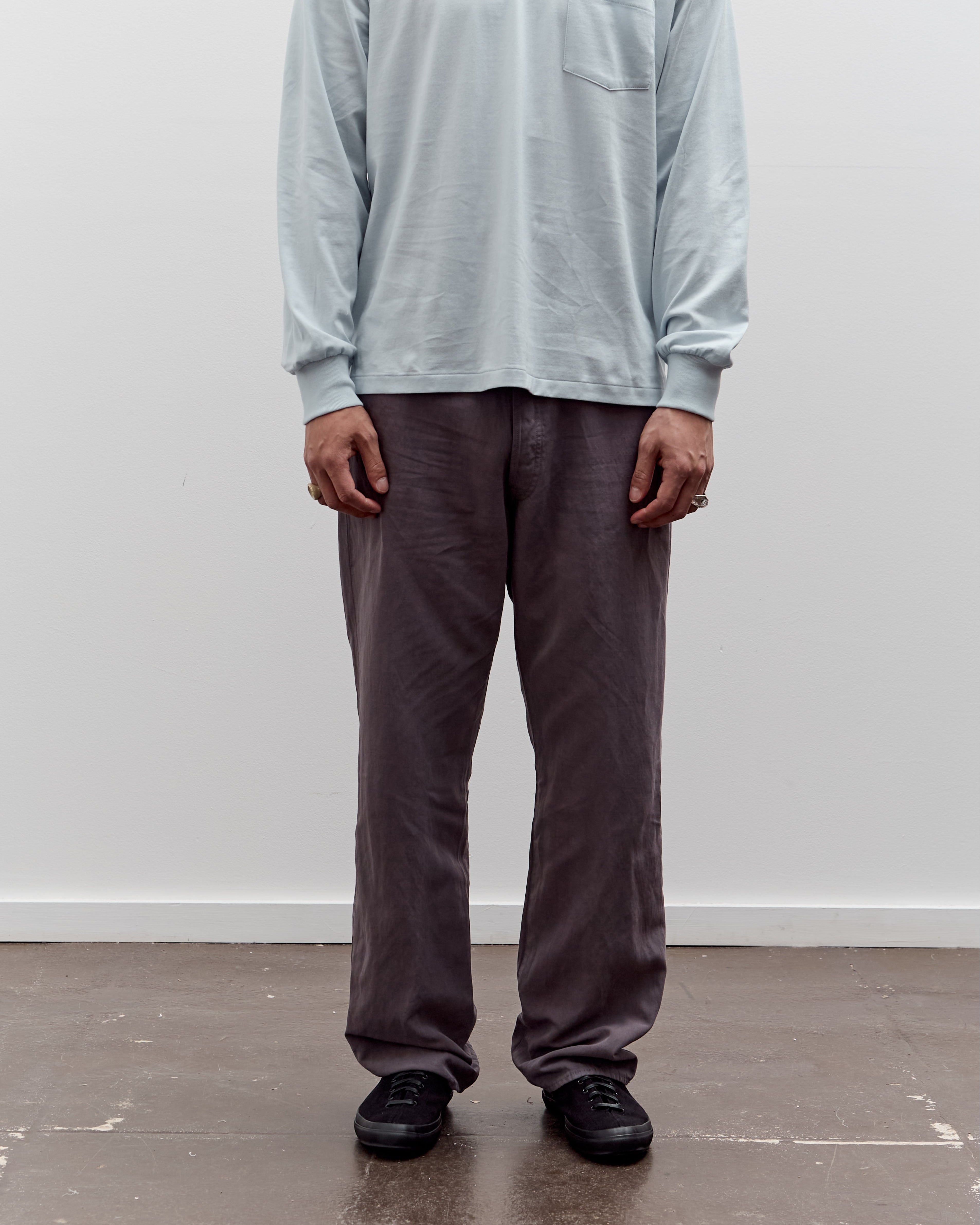 Lady White x Kaptain Sunshine Cotton Linen Pant, Dust Grey – Glasswing