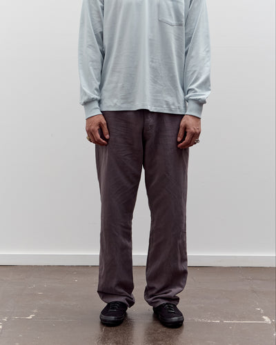 Lady White x Kaptain Sunshine Cotton Linen Pant, Dust Grey