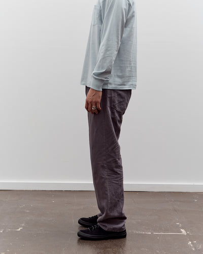 Lady White x Kaptain Sunshine Cotton Linen Pant, Dust Grey