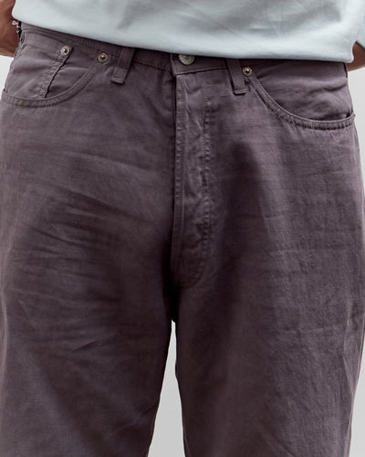 Lady White x Kaptain Sunshine Cotton Linen Pant, Dust Grey