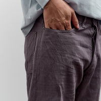 Lady White x Kaptain Sunshine Cotton Linen Pant, Dust Grey