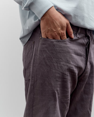 Lady White x Kaptain Sunshine Cotton Linen Pant, Dust Grey