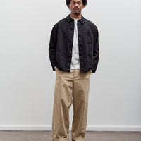 Kaptain Sunshine Gaba Work Shirt Jacket, Black