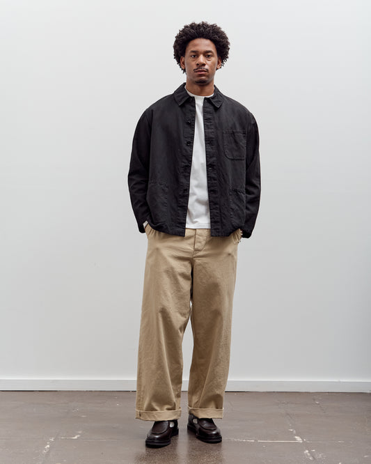 Kaptain Sunshine Gaba Work Shirt Jacket, Black