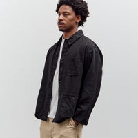 Kaptain Sunshine Gaba Work Shirt Jacket, Black