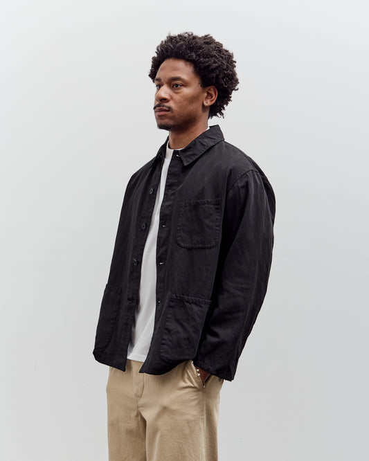 Kaptain Sunshine Gaba Work Shirt Jacket, Black