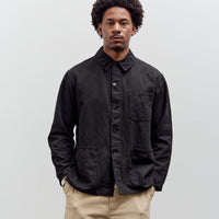 Kaptain Sunshine Gaba Work Shirt Jacket, Black