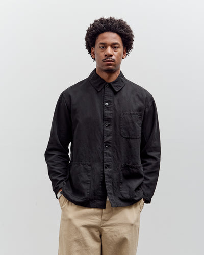 Kaptain Sunshine Gaba Work Shirt Jacket, Black