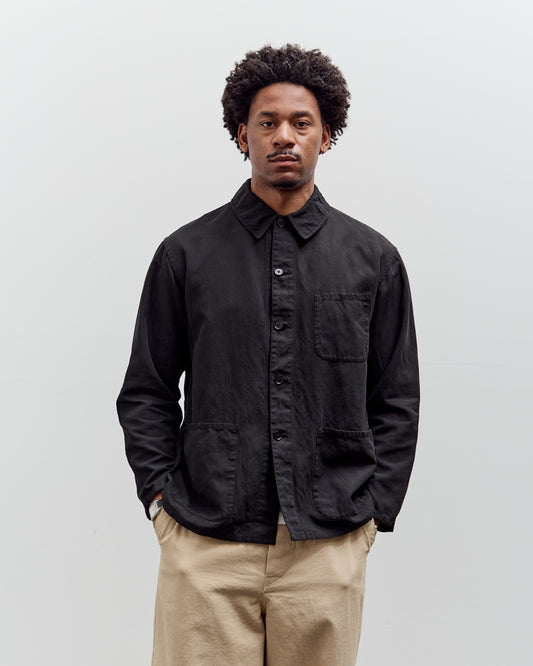 Kaptain Sunshine Gaba Work Shirt Jacket, Black