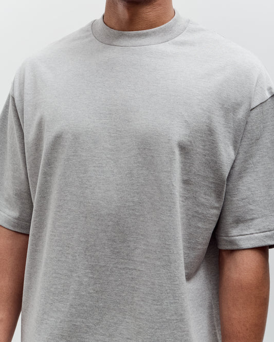 Kaptain Sunshine Suvin Supima Tube Halfsleeve Tee, Feather Grey